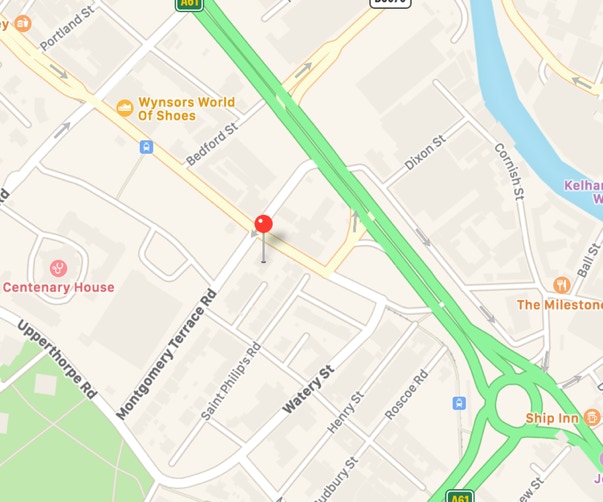 infirmary road chiropractic clinic location map